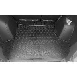 Gumový koberec do kufru Mitsubishi Outlander 5m / 7m 2007- 3.řada sklopená a dárek