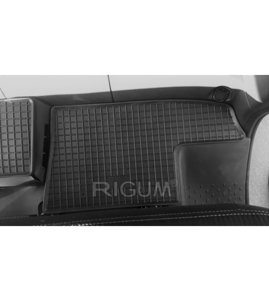 Autokoberce gumové RENAULT Trafic 2014- 2. řada s topením- Passanger — 4