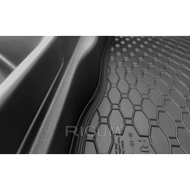 Gumový koberec do kufru Toyota C-HR 2016- dolní poloha bez rezervy (vana do kufru)