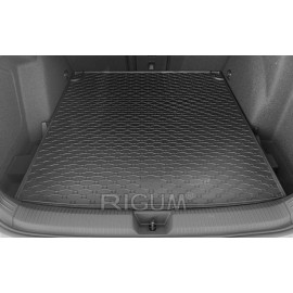 Gumový koberec do kufru Volkswagen Golf VIII Variant TGI 2021- horní poloha