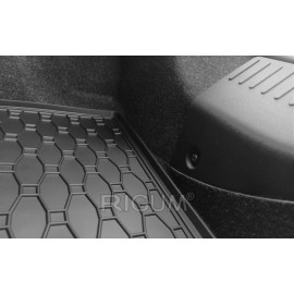 Gumový koberec do kufru FIAT 500 2015- (vana do kufru) a dárek
