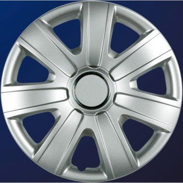 Poklice na kola Fiat 15" silver (4) 