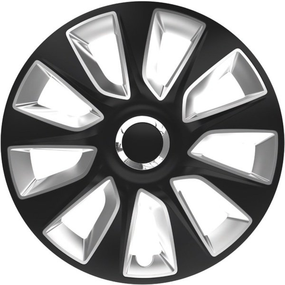 Kryty kol Versaco 16" Stratos black silver