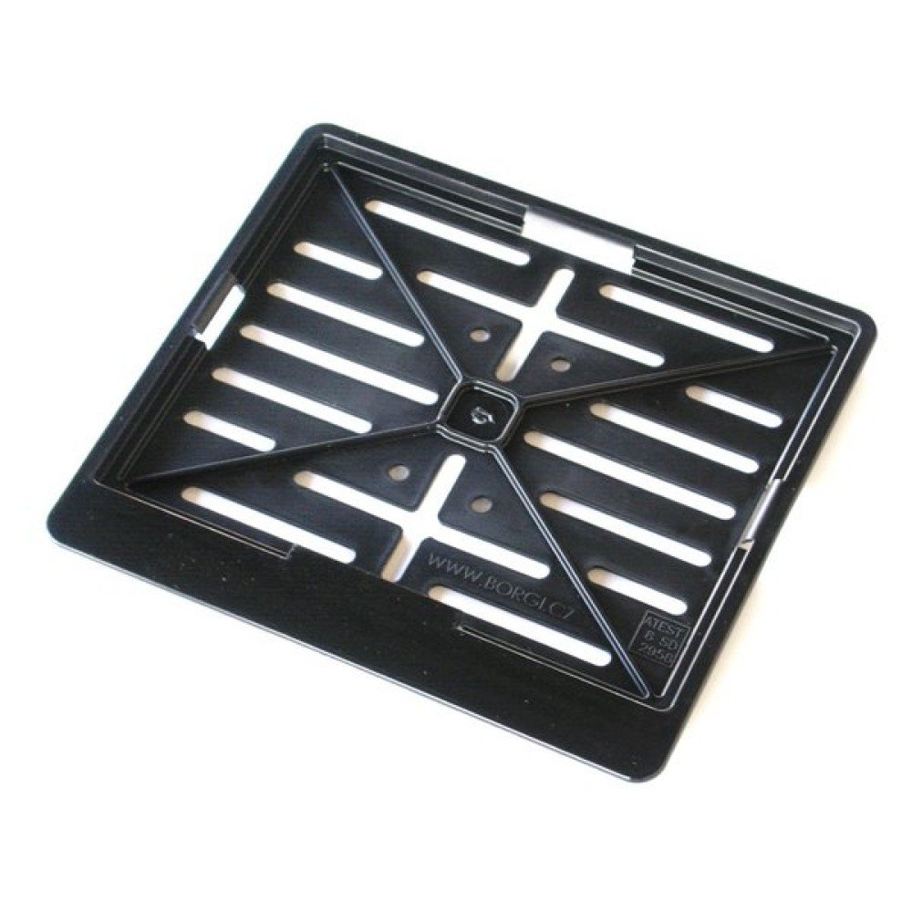 Podložka pod SPZ - moto černá