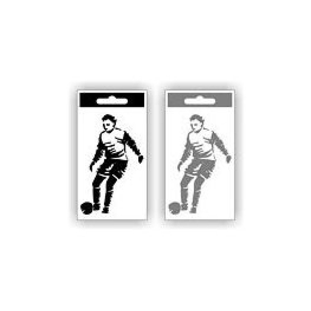 Samolepka FOTBAL černá