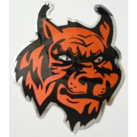 Samolepka vlkodlak červený