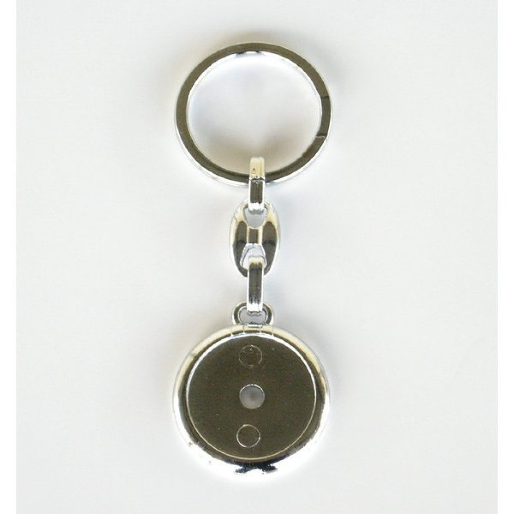 Přívěsek na klíče reklamní kulatý