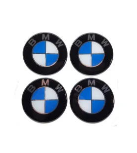Znaky na poklice BMW, alu kola 5,5 cm