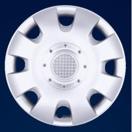 Poklice na kola Nissan kryty kol 13" silver (typ 11)