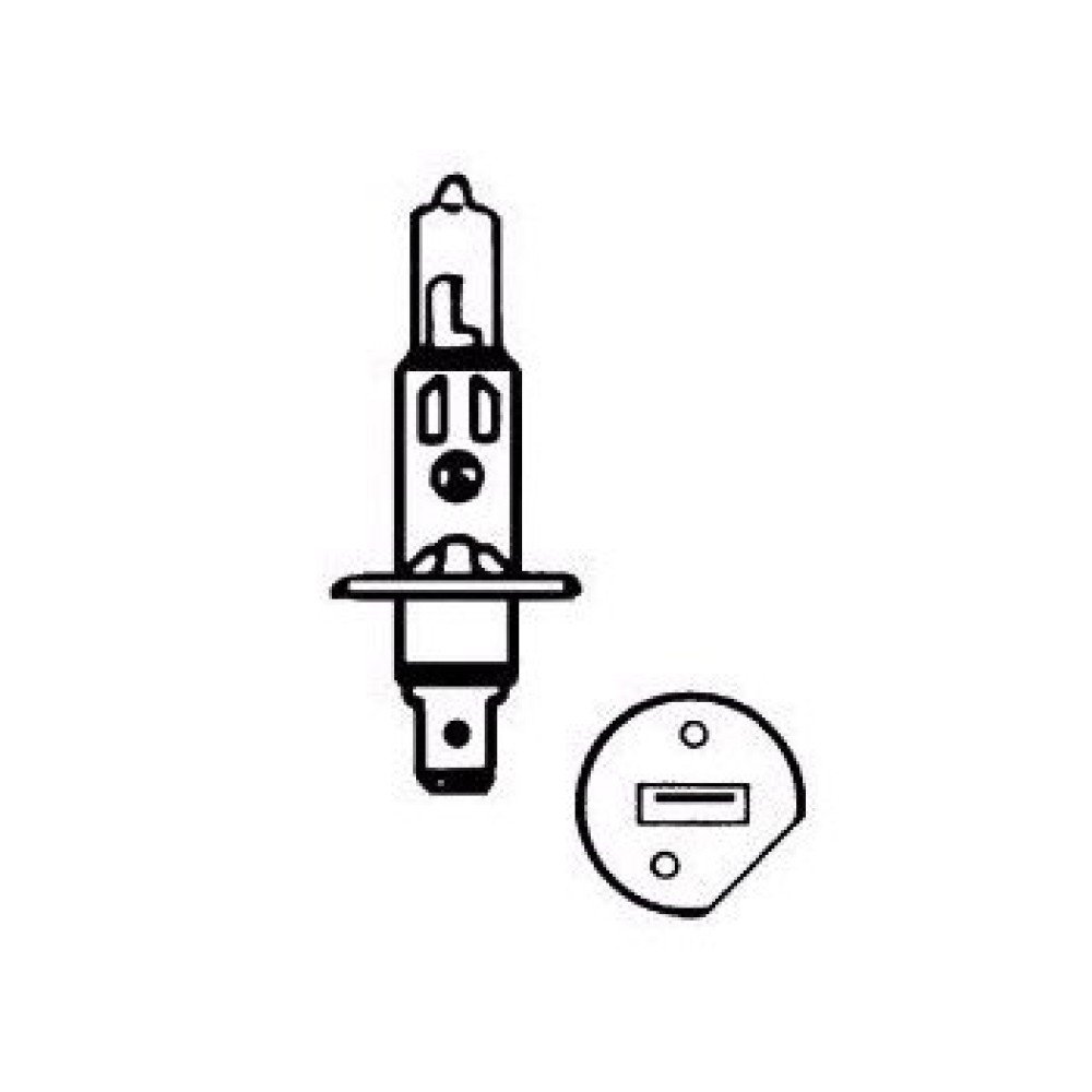 Autožárovka H1 55W P14,5s žárovka H1