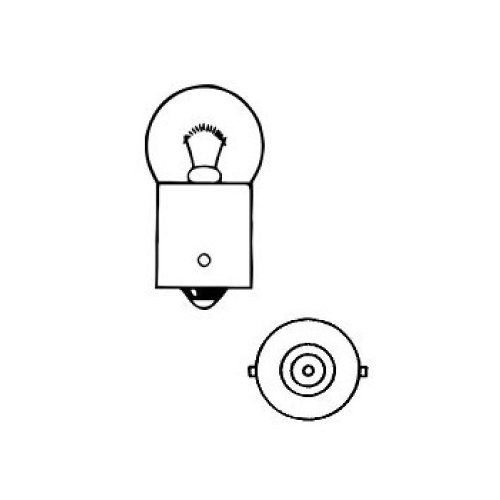 Žárovka 12V 5W BA15s autožárovka