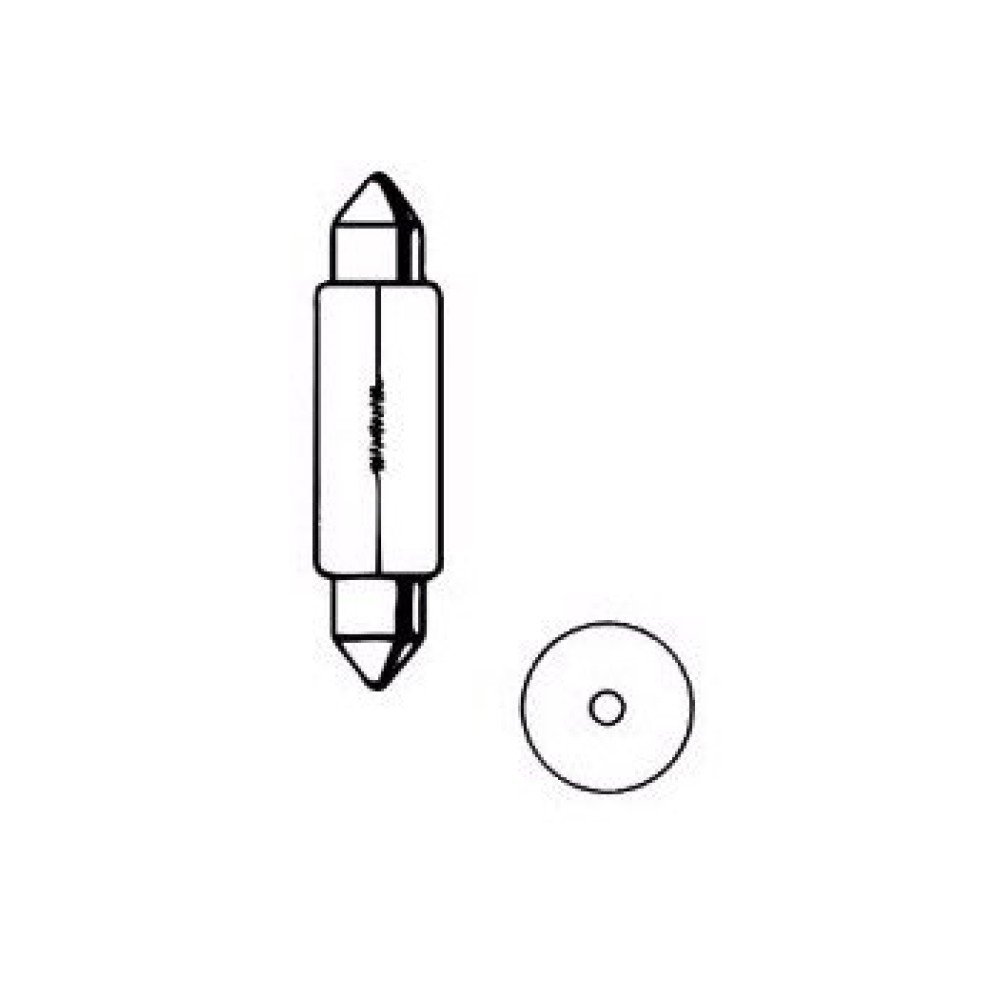 Žárovka12V 5W suf.11x38 SV8,5 autožárovka