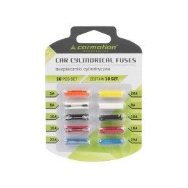 Pojistky kulaté válcové 10ks