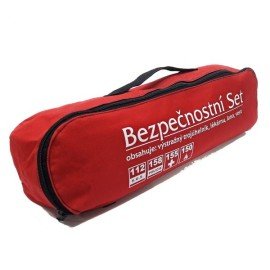 Brašna s povinnou výbavou  206/2018 sb MD červená