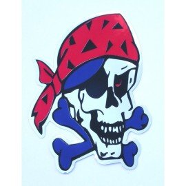 Samolepka Pirát hnáty autosamolepka