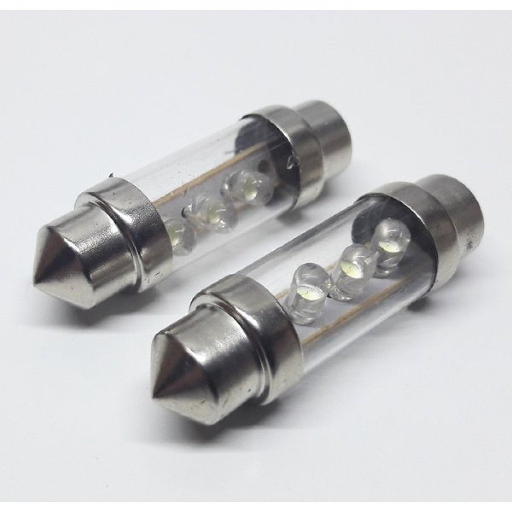 Žárovka LED 12V suf. 11X37 bílá autožárovka