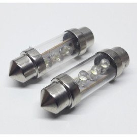 Žárovka LED 12V suf. 11X37 bílá autožárovka