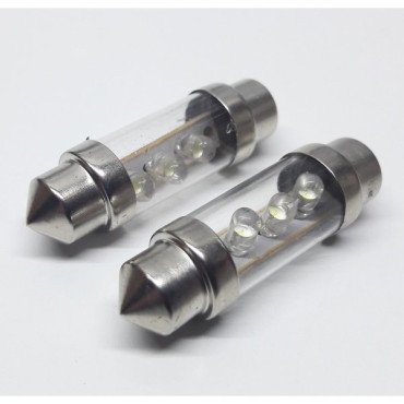 Žárovka LED 12V suf. 11X37 bílá autožárovka