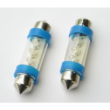Žárovka LED 12V suf. 11X39 SV 8.5 modrá autožárovka