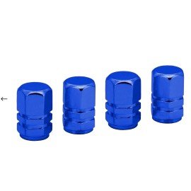 Čepičky na ventilky modré