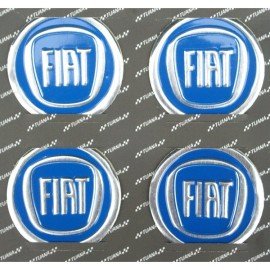 Samolepka na poklice, alu kola Fiat blu