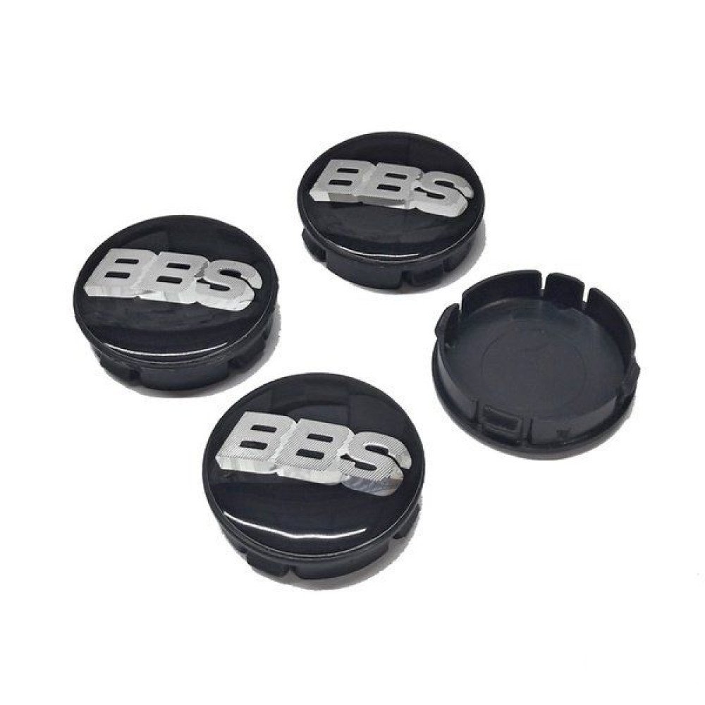 Středy do kol s logem BBS, pokličky do kol 66 mm