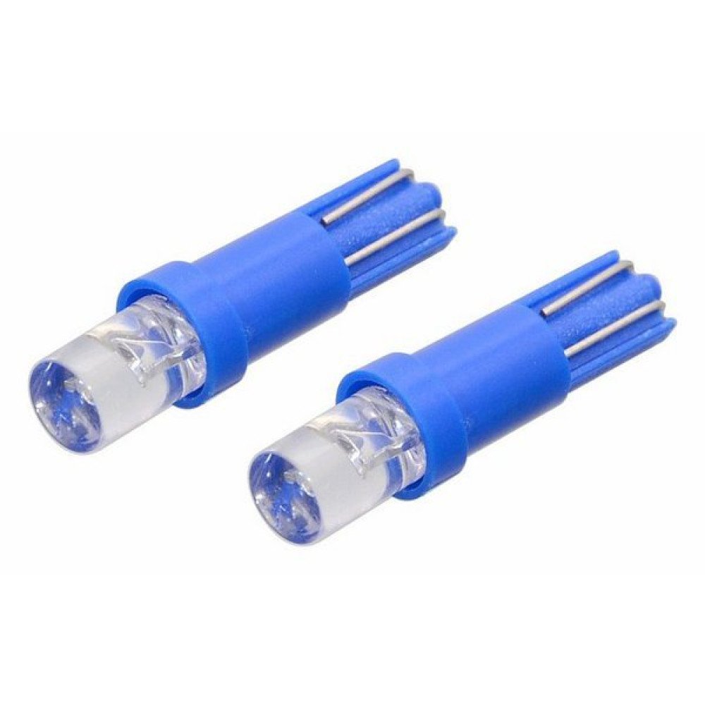 Žárovka 1 LED 12V T5 Modrá