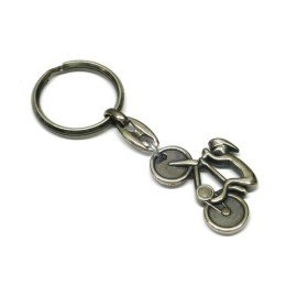 Klíčenka cyklista přívěsek na klíče