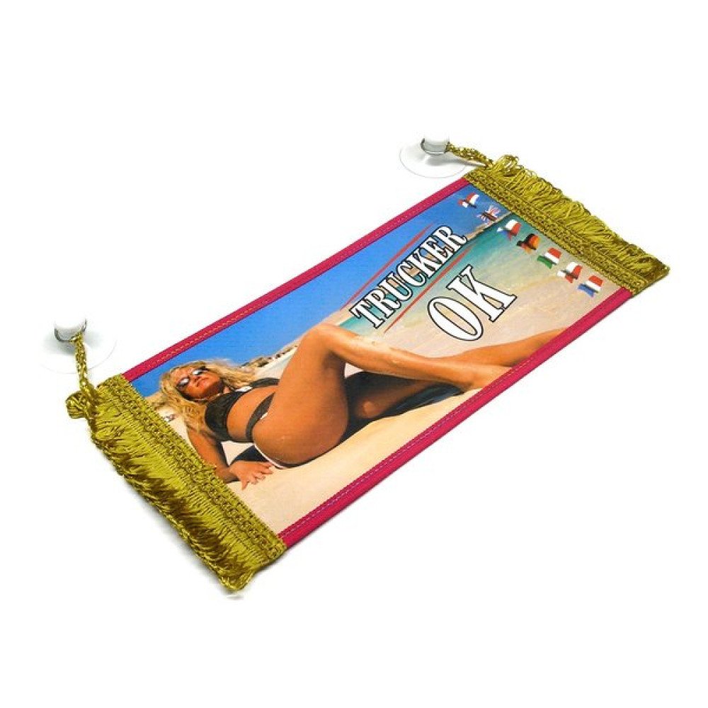 Tuning vlajka kamion TRUCKER OK 11