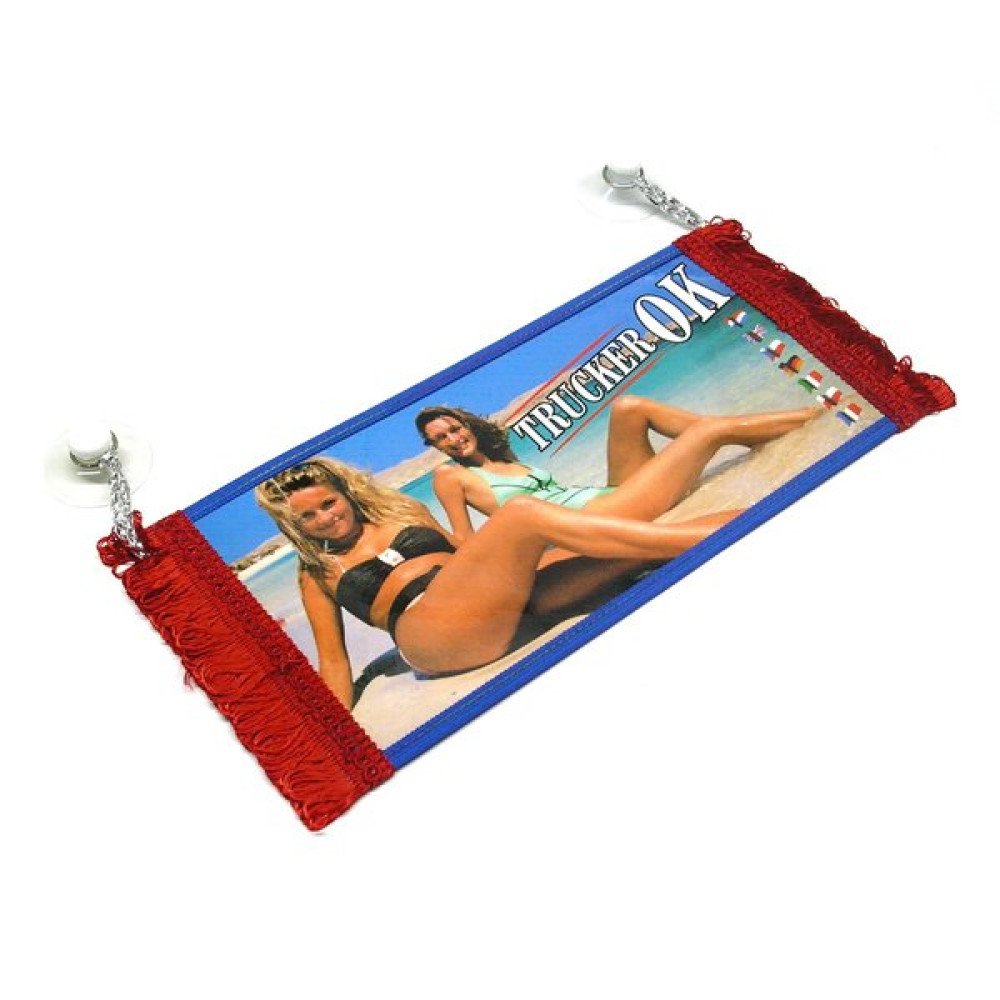 Tuning vlajka kamion TRUCKER OK 20