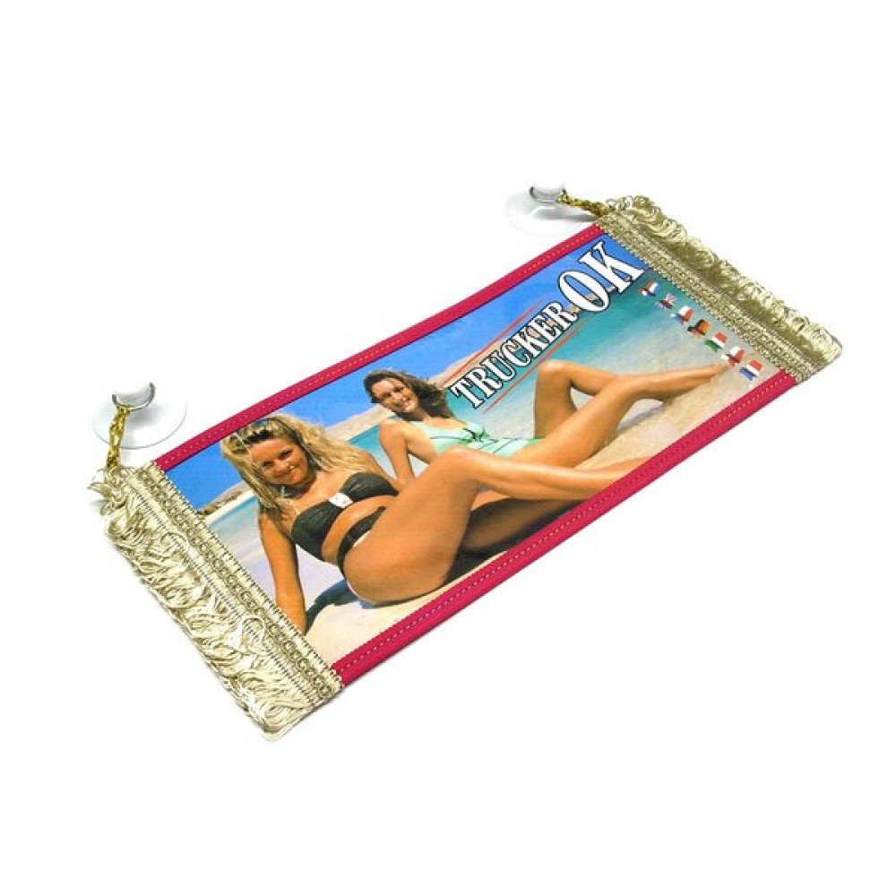 Tuning vlajka kamion TRUCKER OK 21