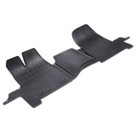 Autokoberce gumové  Ford Tourneo/Transit Custom 3m 12-/Transit Custom 2/3m 18- - plastová verze Transit Custom 2/3m 18-