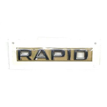 Škoda Rapid  nápis