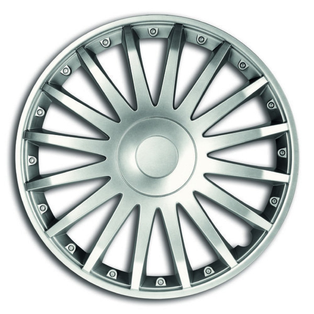 Poklice na kola Versaco 14" Crystal silver