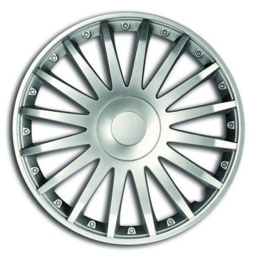 Poklice na kola Versaco 14" Crystal silver