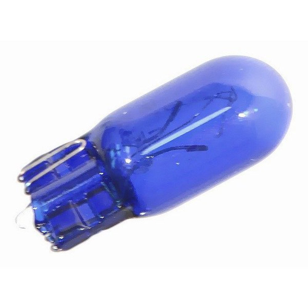 Žárovka 12V W5W 5W T10 celosklo BLUE box