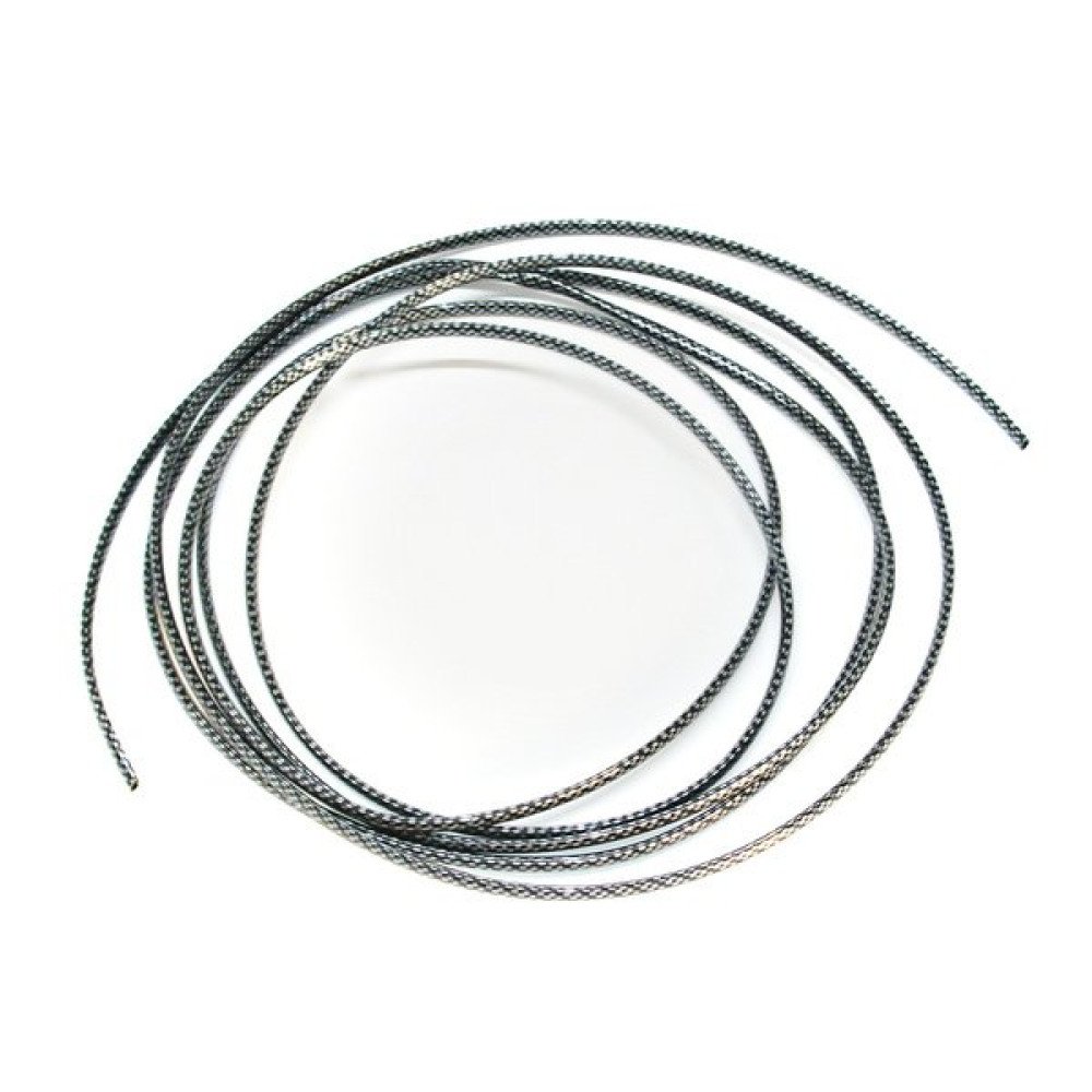 Lišta na hranu dveří ochranná gumová carbon imitace 495cm