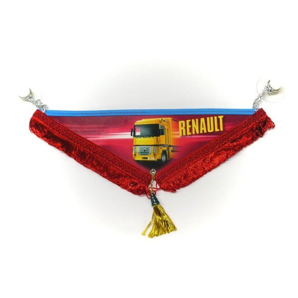 Vlajka s kamionem Renault 2