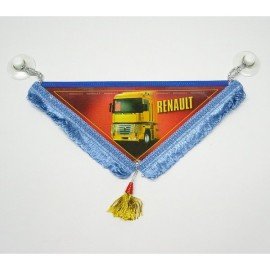 Vlajka s kamionem Renault 9