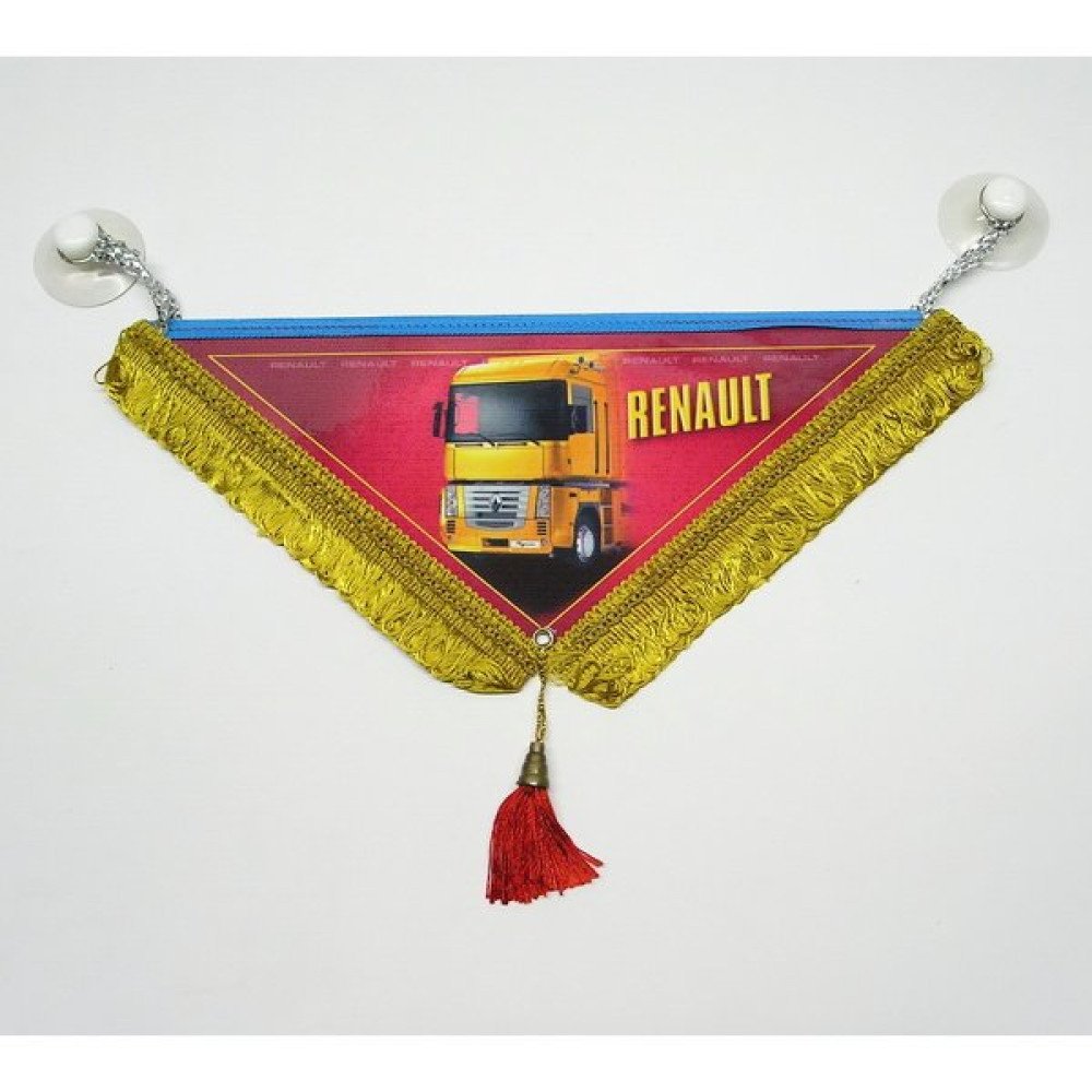 Vlajka s kamionem Renault 11