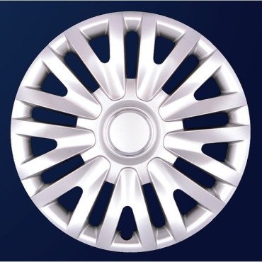 Kryty kol, poklice na kola Suzuki 15" silver (typ 10) a dárek