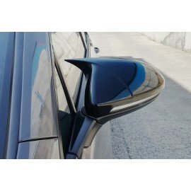 Kryty zrcátek Volkswagen Golf 7 2012 - 2019 batman černá