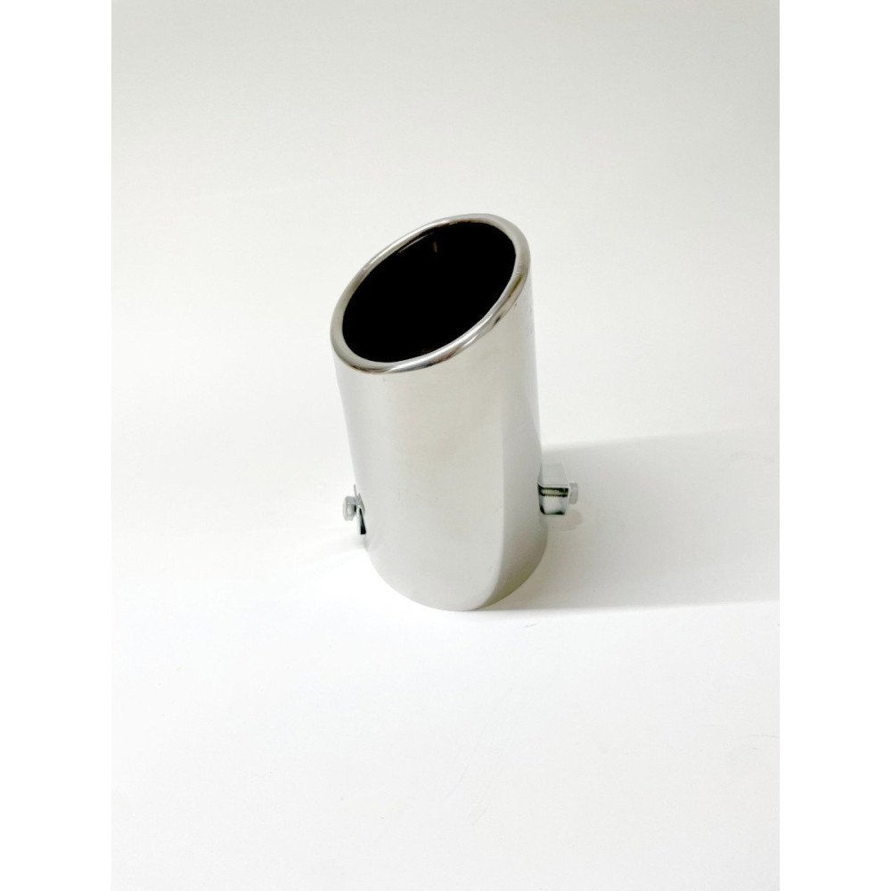 Koncovka výfuku nerez oválná šikmá