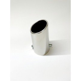 Koncovka výfuku nerez oválná šikmá