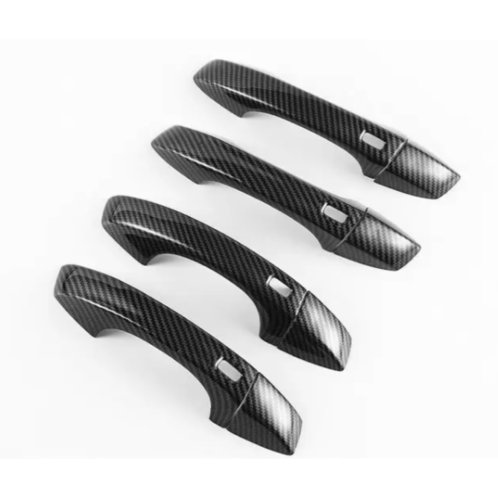 SEAT IBIZA KRYTY KLIKY DVEŘÍ KARBON 4x E-KEY