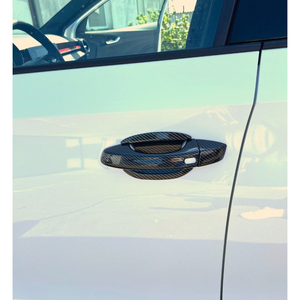 KRYTY KLIK DVEŘÍ A MISKY NA VOLKSWAGEN ARTEON 4x E-KEY KARBON