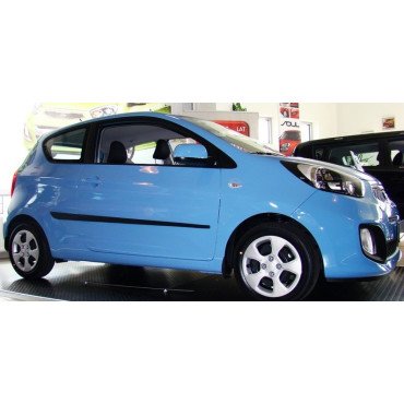Boční lišty dveří Kia Picanto 3D 2011 - 2017