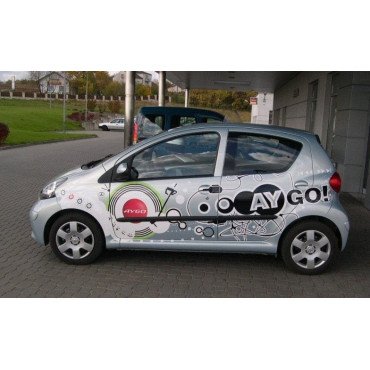 Boční lišty dveří Toyota Aygo 5D 2005 - 2013