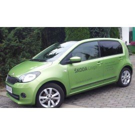 Boční lišty dveří pasující na Škoda Citigo 2012 - 5D