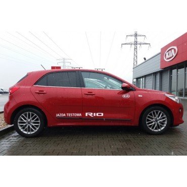 Boční lišty dveří Kia Rio 5D 2017- hatchback
